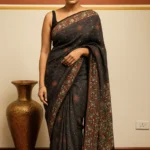 pure mulberry silk saree by kaarigar