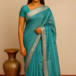Premium Maheshwari Tissue Saree by Kaarigar