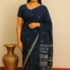 Kala cotton bhujodi saree by Kaarigar