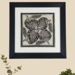 This is Madhubani Painting Fish crafted by karigar / artisan by hand by kaarigar handicraft