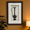 image of a framed bidri work artwork by kaarigar.